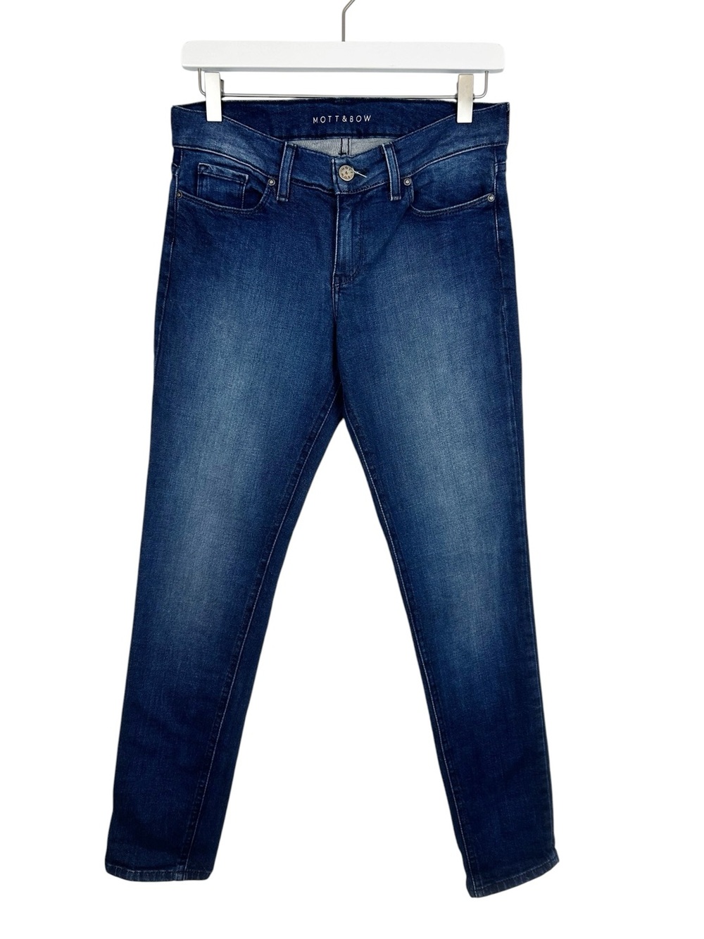 Mott & Bow Boyfriend Jeans Size 25 x 30 Dark Wash